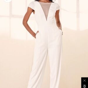 Backless jumpsuit